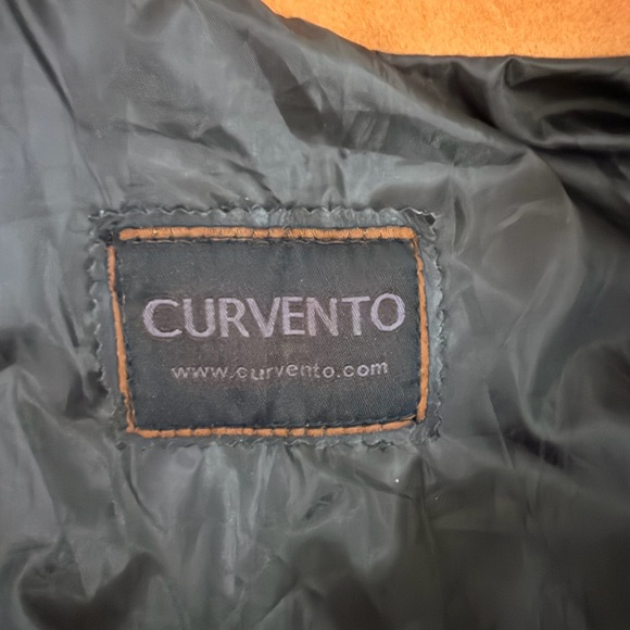 Vintage America Brown Fringed Leather Jacket - Picture 4 of 4